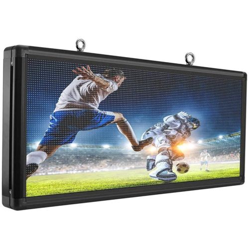 Led Scrolling Sign Programmable Outdoor Digital word for Businesses Advertising Screen Message Window Open Display (103x45cm) Led Scrolling Sign Programmable Outdoor Digital word for Businesses Advertising Screen Message Window Open Display (103x45cm)